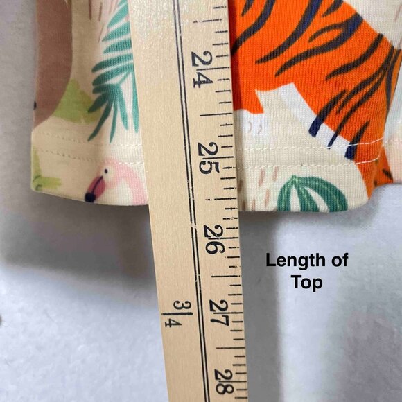 Landry's NWT Jungle Party Long Sleeve Cotton Knit Pajama Set Womens Size L - Picture 10 of 13